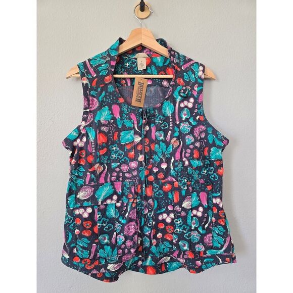 Duluth Trading Co. Jackets & Blazers - Duluth Trading Women’s Heirloom Gardening Vest Multi‑Pocket Rare to Find Size S